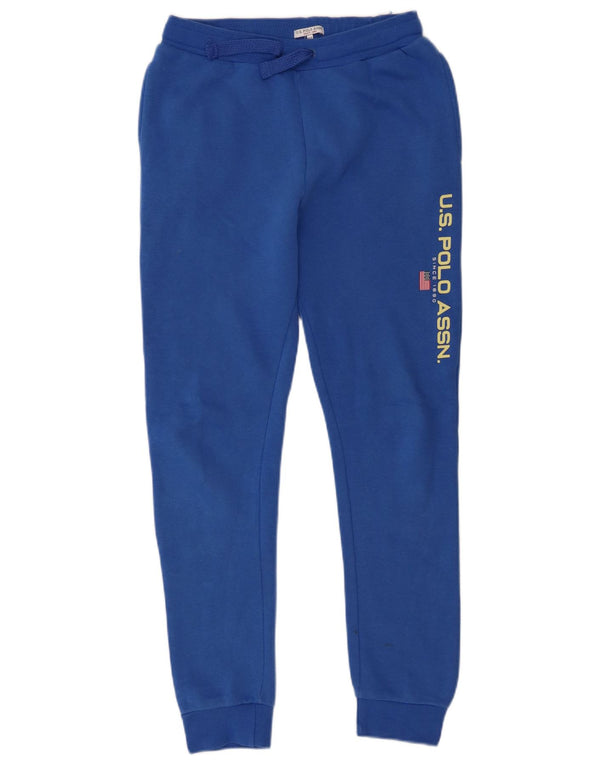 U.S. Polo Assn. Boys Graphic Tracksuit Trousers Joggers 12-13 Years Blue