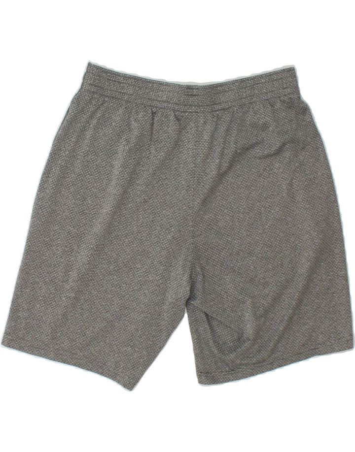 CHAMPION Womens Graphic Sport Shorts UK 10 Small  Grey Polyester Vintage Champion and Second-Hand Champion from Messina Hembry 