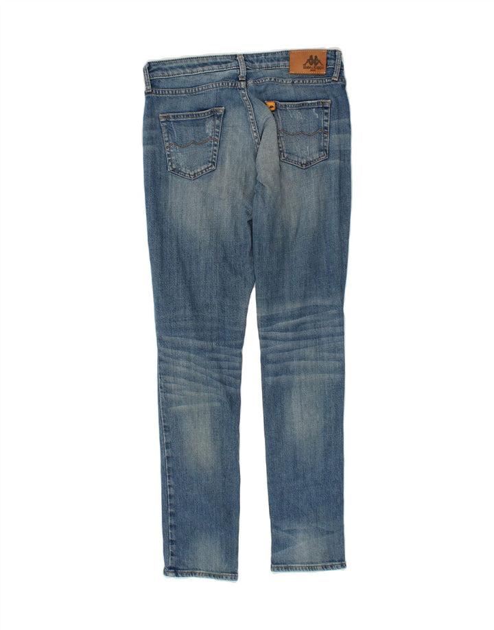 KAPPA Womens Slim Jeans W29 L32  Blue Cotton Vintage Kappa and Second-Hand Kappa from Messina Hembry 