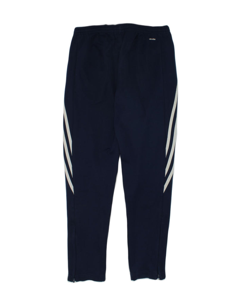 ADIDAS Boys Tracksuit Trousers 13-14 Years XL Navy Blue Polyester | Vintage Adidas | Thrift | Second-Hand Adidas | Used Clothing | Messina Hembry 