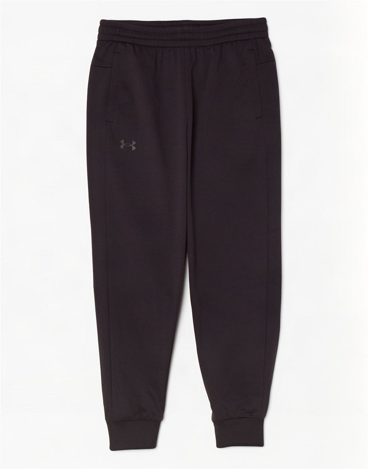 Under Armour Mens Tracksuit Trousers Joggers Large Black Polyester