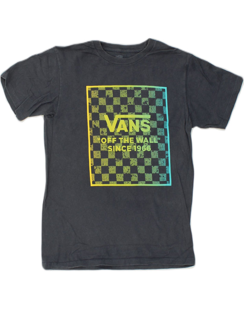 VANS Mens Graphic T-Shirt Top Small Grey Cotton | Vintage Vans | Thrift | Second-Hand Vans | Used Clothing | Messina Hembry 