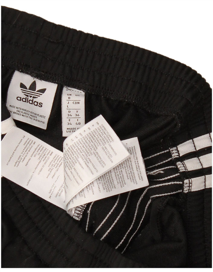 Adidas Womens Tracksuit Trousers UK 8 Small Black Polyester