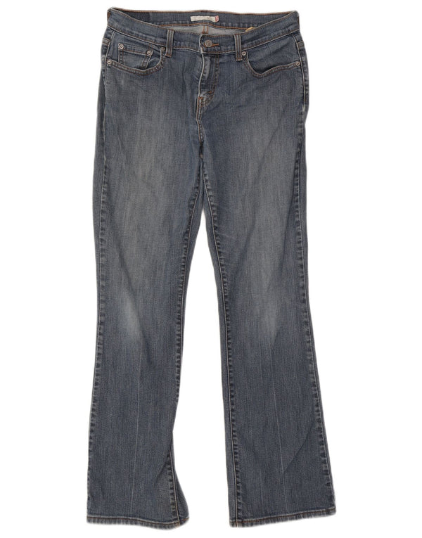 Levi's Womens 515 Bootcut Jeans US 6 Medium W30 L31 Blue Cotton