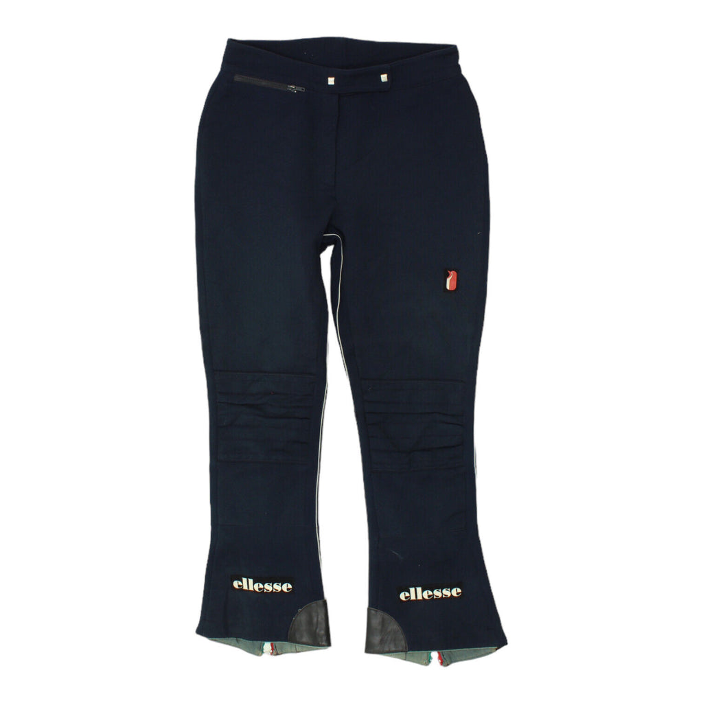 Ellesse Womens Navy Ski Trousers | Vintage Skiing Winter Sports Snow Pants VTG | Vintage Messina Hembry | Thrift | Second-Hand Messina Hembry | Used Clothing | Messina Hembry 