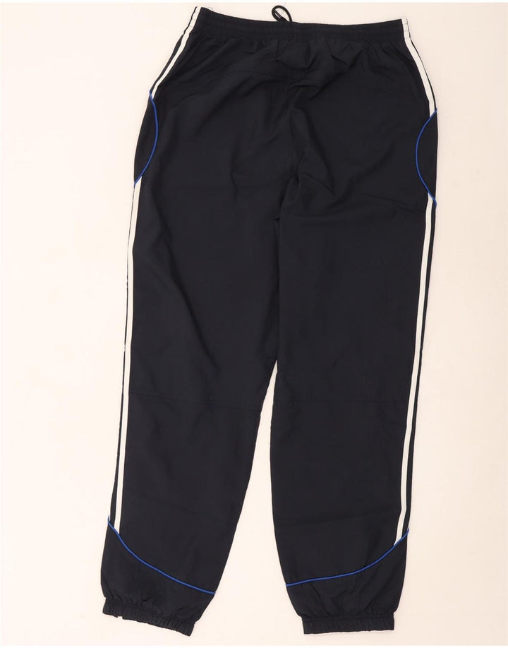 Adidas Mens Tracksuit Trousers Joggers Large  Navy Blue Polyester