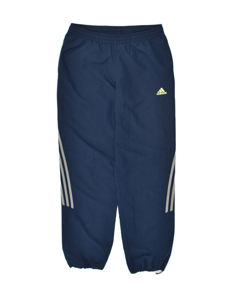 ADIDAS Mens Tracksuit Trousers Joggers UK 40/42 Medium Navy Blue Polyester | Vintage Adidas | Thrift | Second-Hand Adidas | Used Clothing | Messina Hembry 