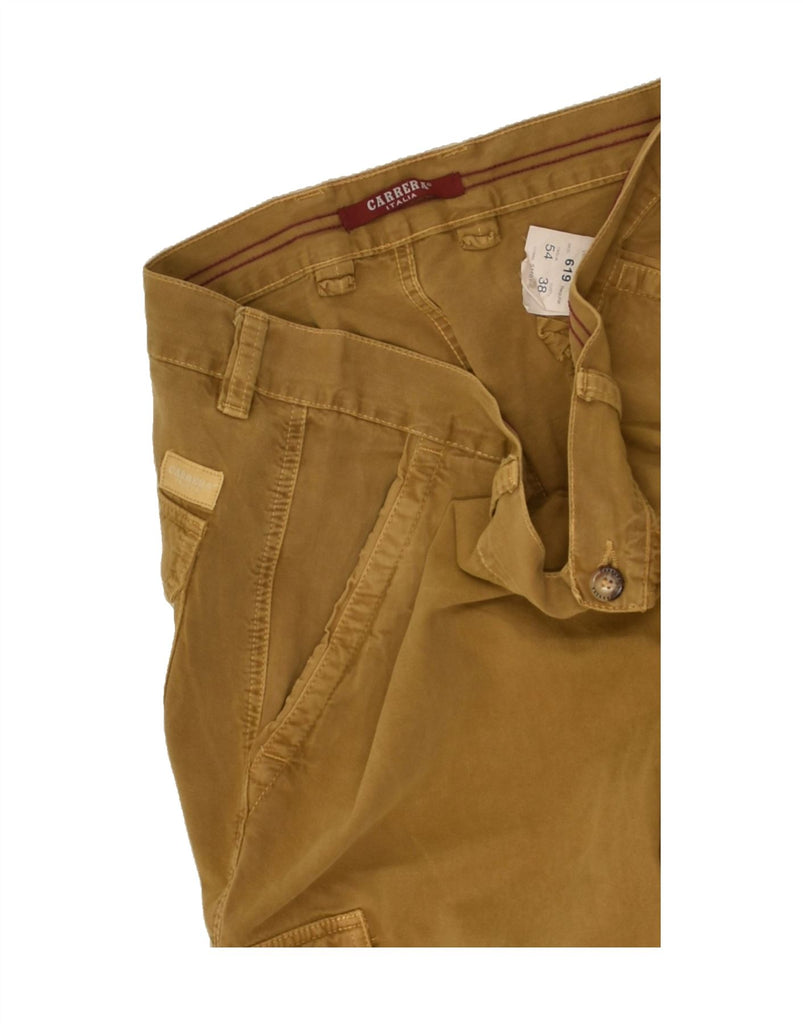 CARRERA Mens Slim Cargo Trousers W38 L34  Brown Cotton | Vintage Carrera | Thrift | Second-Hand Carrera | Used Clothing | Messina Hembry 