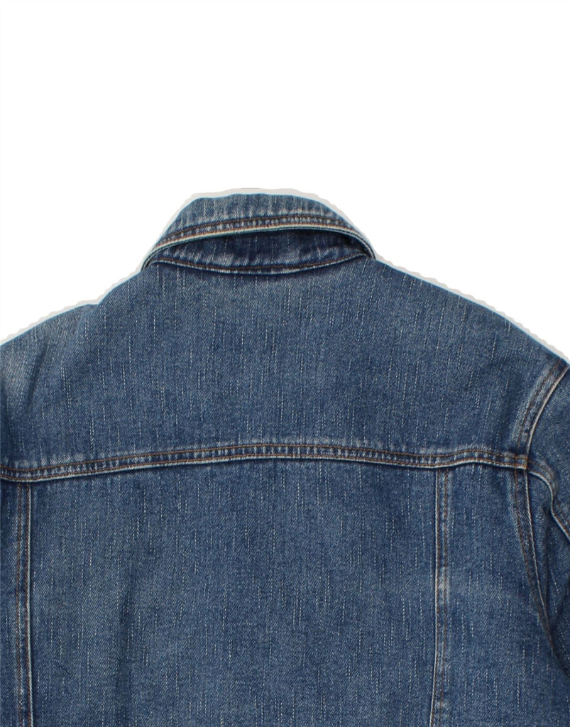 VINTAGE Mens Denim Jacket UK 40 Large Blue Cotton Vintage Vintage and Second-Hand Vintage from Messina Hembry 