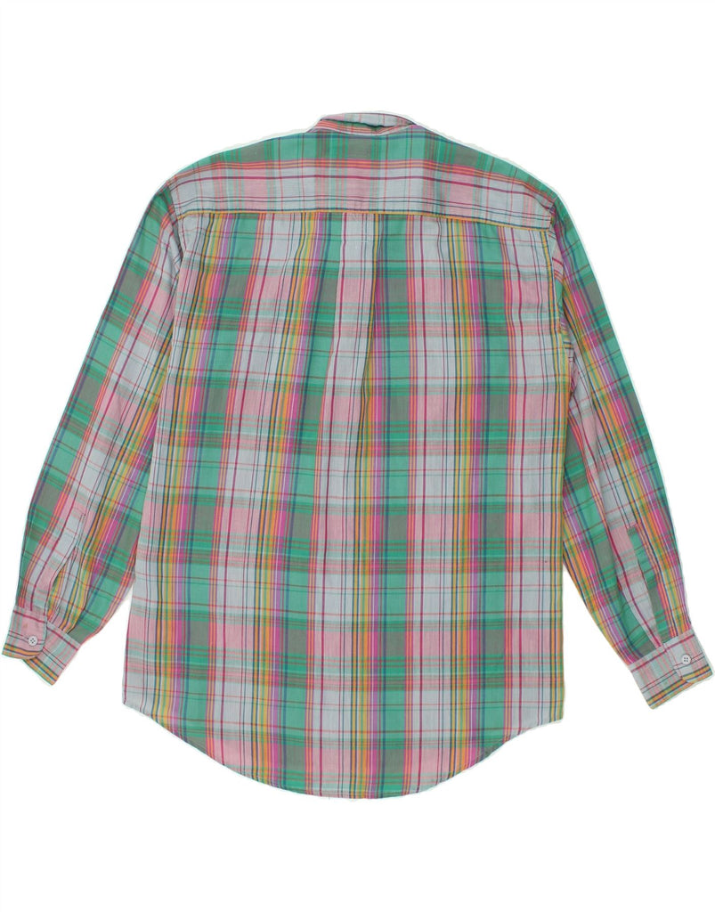 VINTAGE Mens Shirt Small Multicoloured Check Cotton | Vintage Vintage | Thrift | Second-Hand Vintage | Used Clothing | Messina Hembry 