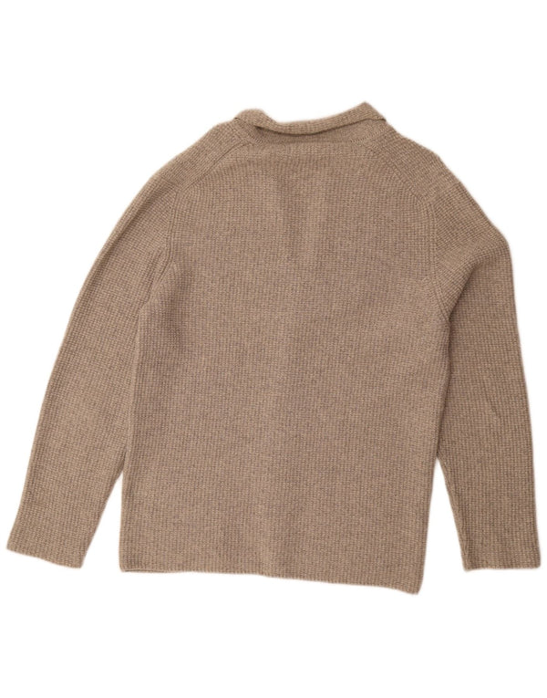 Massimo Dutti Mens Cardigan Sweater Large Grey