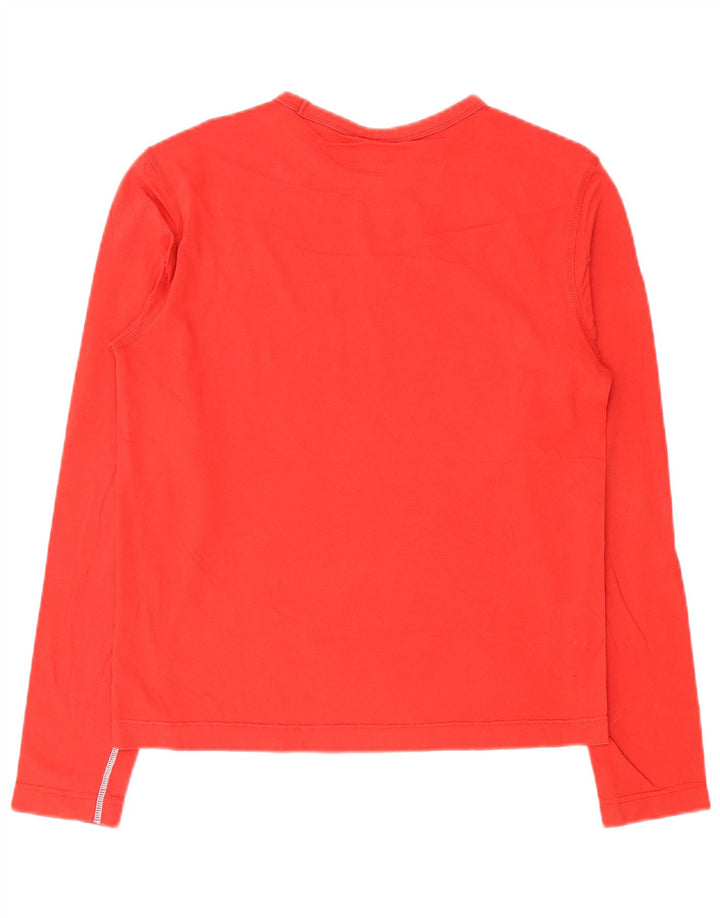 Puma Mens Graphic Top Long Sleeve Small Red