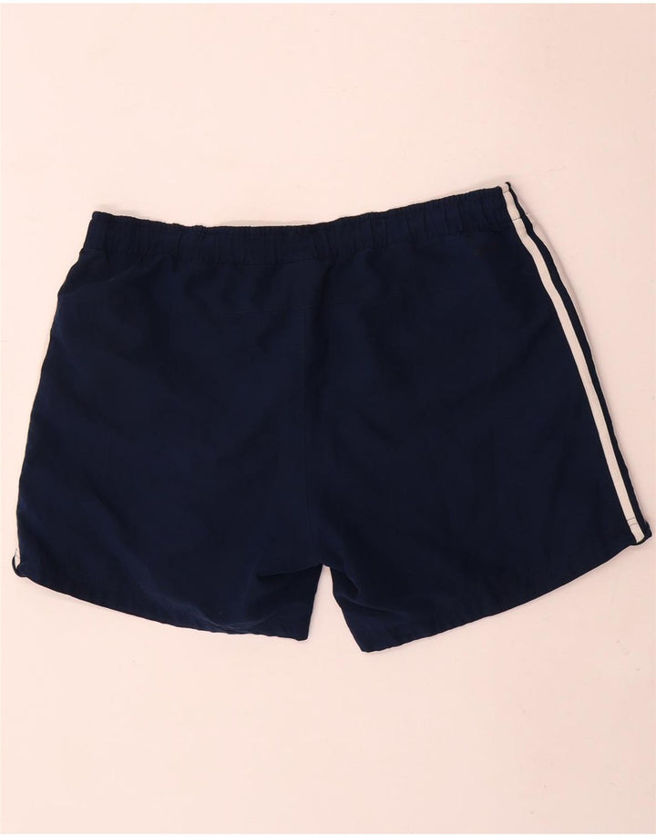 Adidas Mens Sport Shorts Large Navy Blue Polyester
