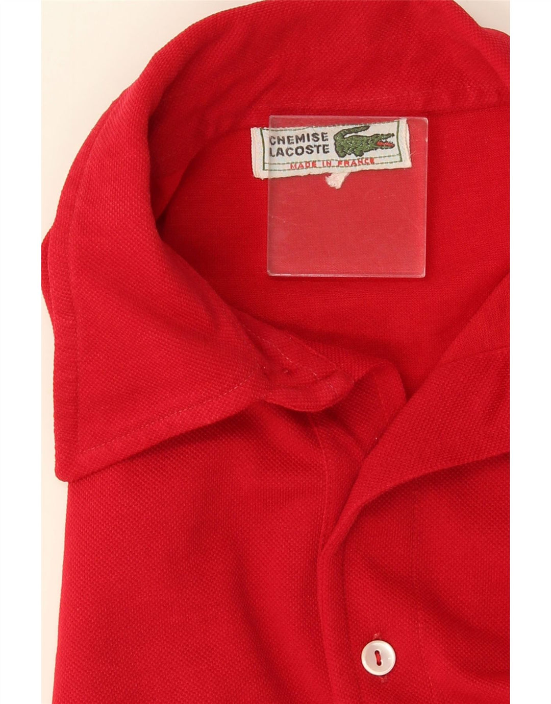 Lacoste Mens Polo Shirt Small Red