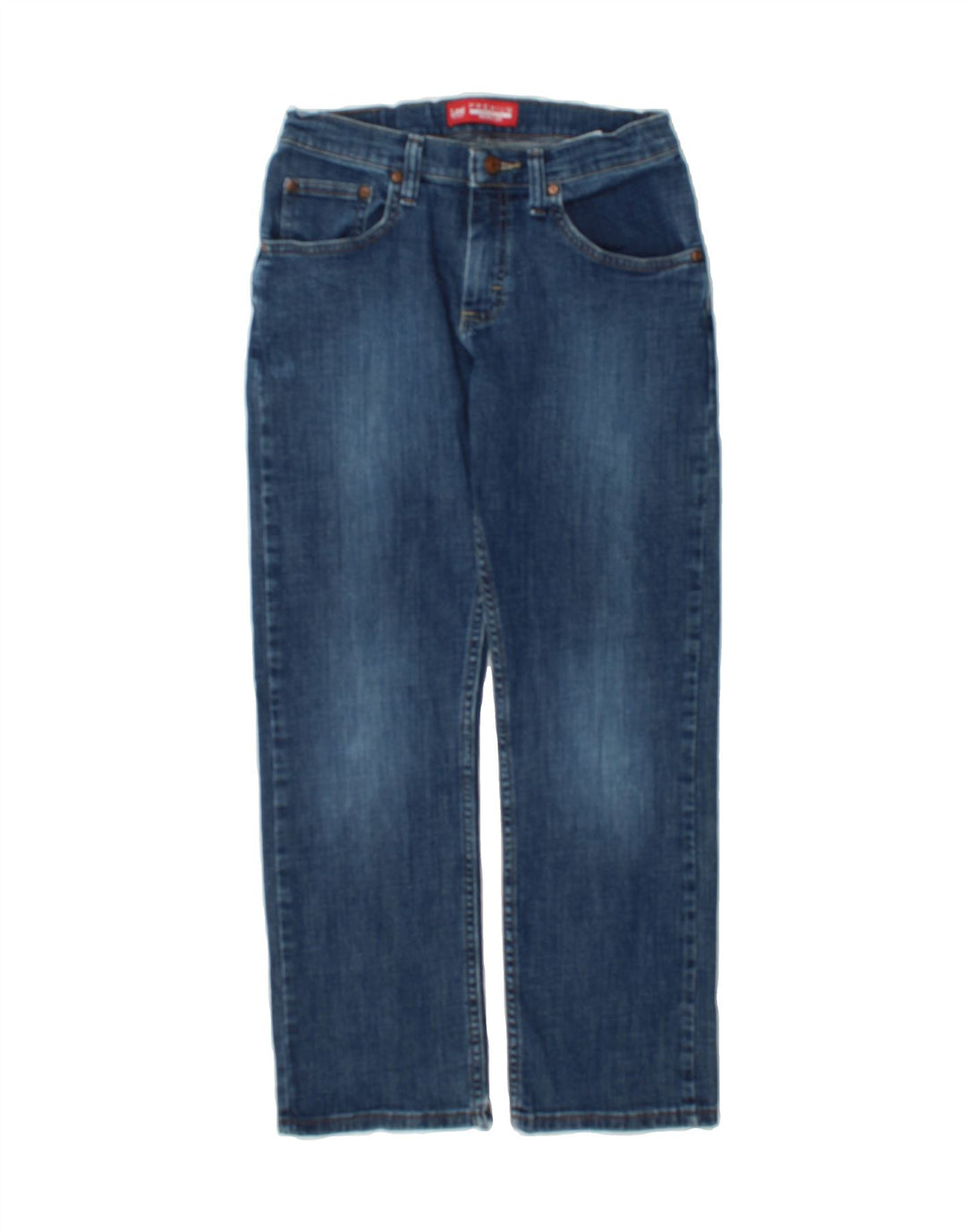 LEE Boys Straight Jeans 13-14 Years W28 L27 Blue Cotton Vintage Lee and Second-Hand Lee from Messina Hembry 