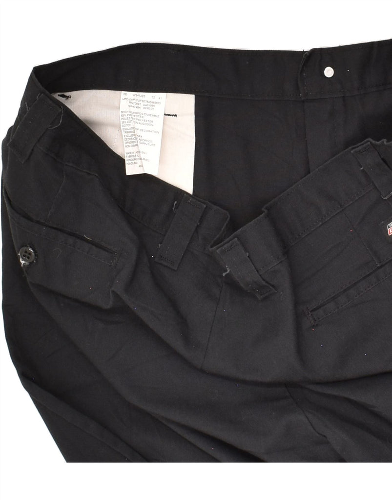 DICKIES Mens Slim Chino Trousers W40 L32 Black Cotton Vintage Dickies and Second-Hand Dickies from Messina Hembry 