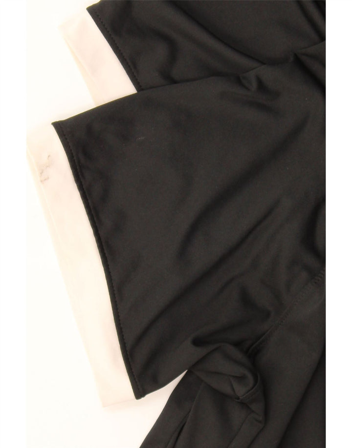 Nike Mens Dri Fit Polo Shirt Medium Black Polyester