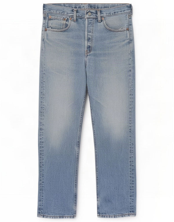 Levi's Mens 517 Straight Jeans W34 L32 Blue Cotton