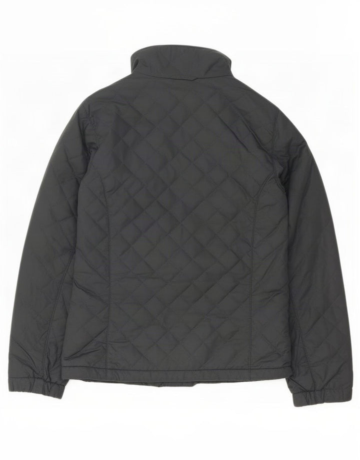 Columbia Womens Quilted Jacket UK 10 Small Grey Polyester