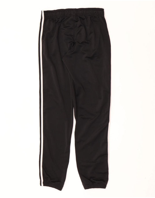 Adidas Boys Tracksuit Trousers Joggers 13-14 Years  Black Polyester