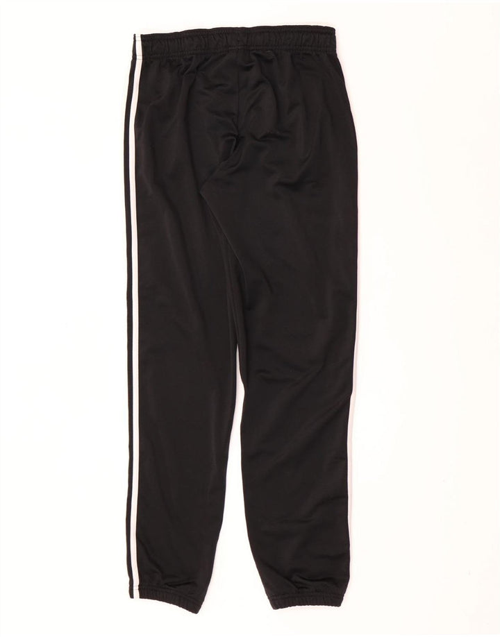 Adidas Boys Tracksuit Trousers Joggers 13-14 Years  Black Polyester