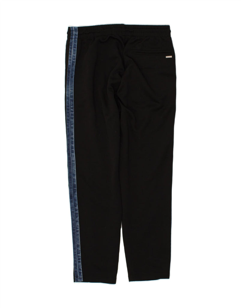 DIESEL Boys Tracksuit Trousers 15-16 Years Black Polyester | Vintage Diesel | Thrift | Second-Hand Diesel | Used Clothing | Messina Hembry 