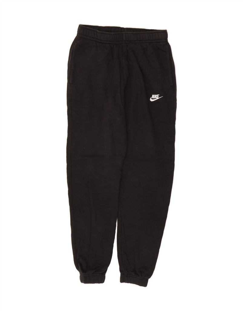 NIKE Womens Tracksuit Trousers Joggers UK 8 Small  Black Cotton Vintage Nike and Second-Hand Nike from Messina Hembry 