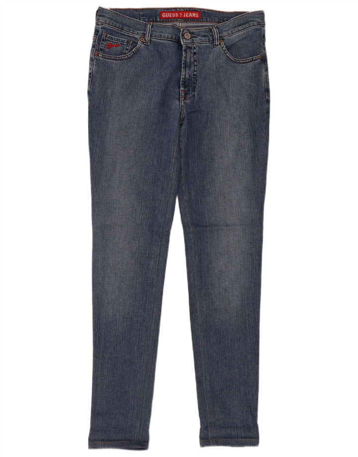 Guess Womens Skinny Jeans  W31 L31 Blue Cotton