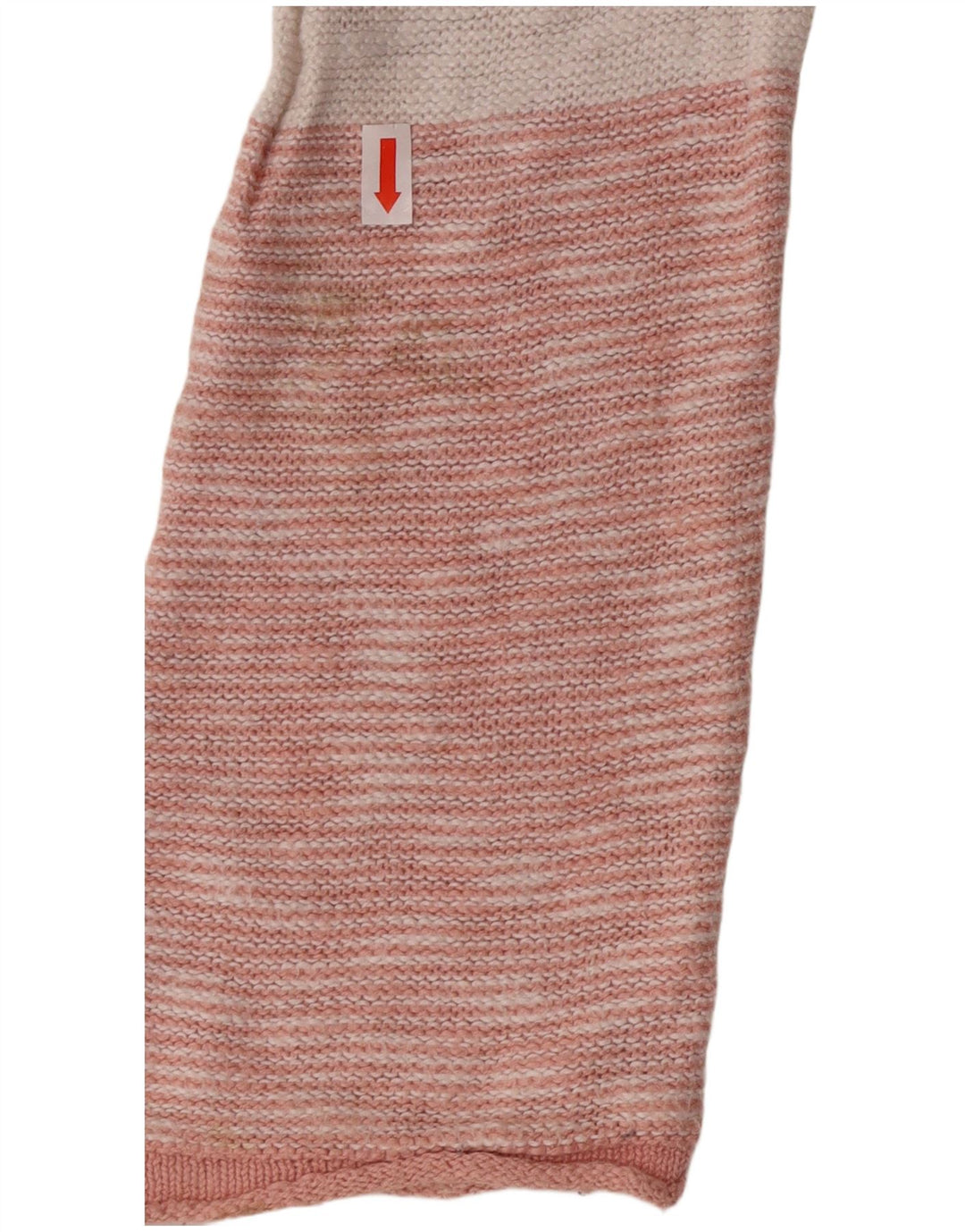 Billabong Womens Boat Neck Jumper Sweater UK 10 Small Pink Striped Cotton