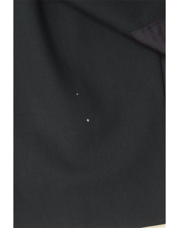 DIGEL Mens Double Breasted Blazer Jacket UK 40 Large Navy Blue New Wool