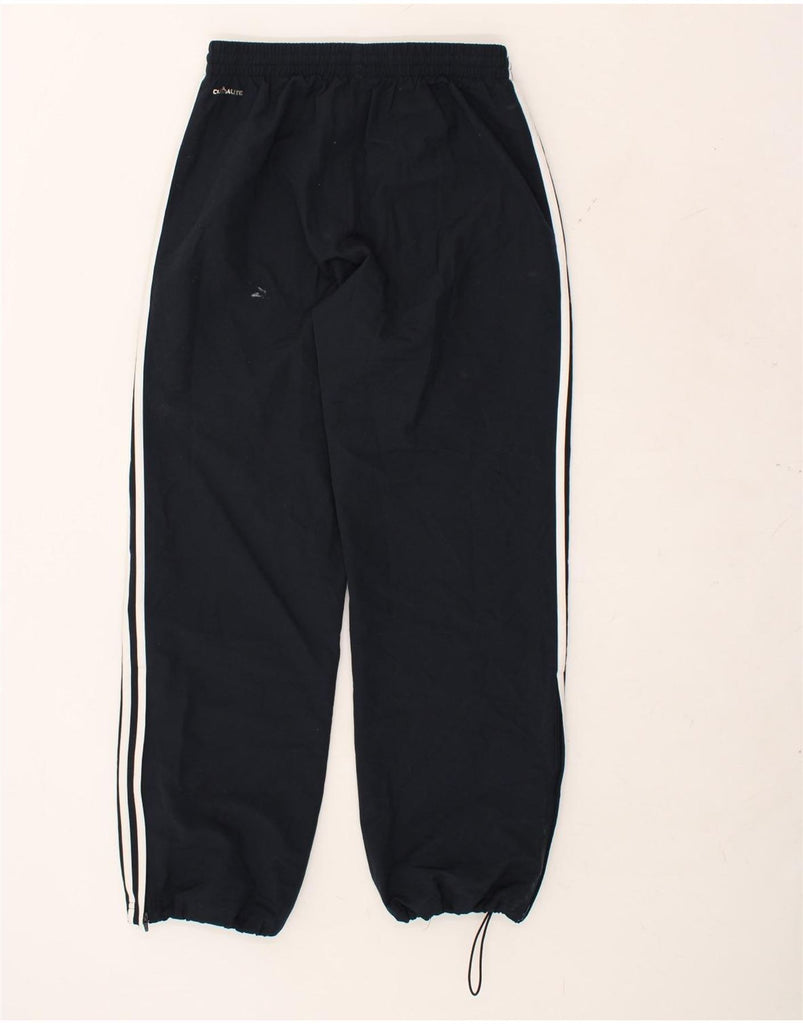 ADIDAS Mens Tracksuit Trousers Joggers Small Navy Blue Polyester | Vintage Adidas | Thrift | Second-Hand Adidas | Used Clothing | Messina Hembry 