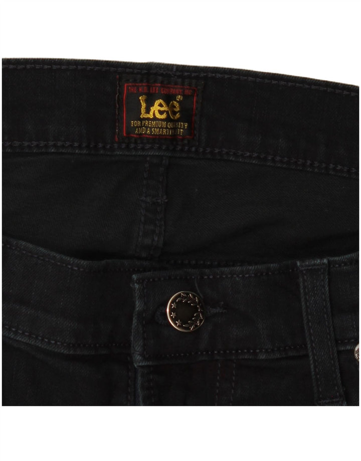 Lee Womens Straight Jeans W36 L29 Navy Blue