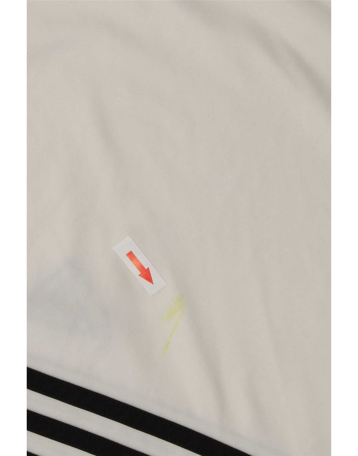 Adidas Mens Climalite Sport Shorts Small  White Polyester