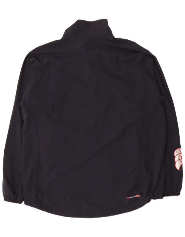 Canterbury Mens Tracksuit Top Jacket 3XL Black Polyester