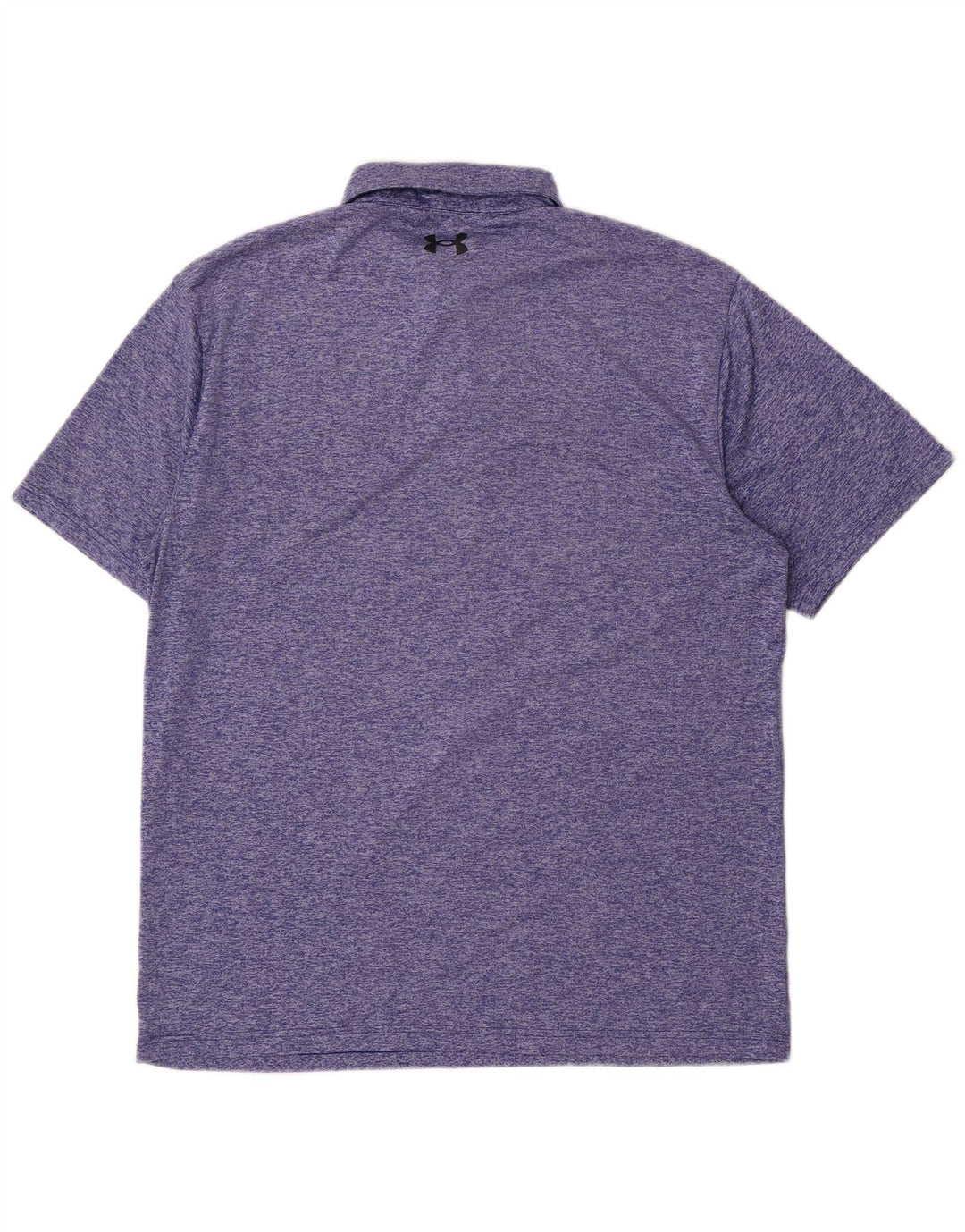 Under Armour Mens Polo Shirt Large Blue Striped