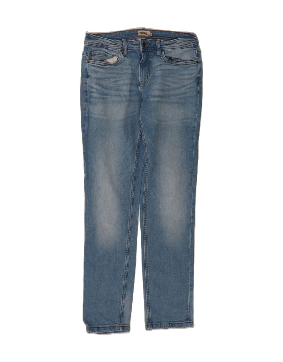 DACK'S Mens Slim Jeans IT 46 Small W32 L32 Blue Cotton Vintage Dack's and Second-Hand Dack's from Messina Hembry 