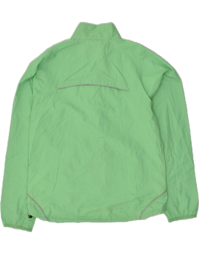 NIKE Womens Rain Jacket UK 14 Medium Green | Vintage Nike | Thrift | Second-Hand Nike | Used Clothing | Messina Hembry 