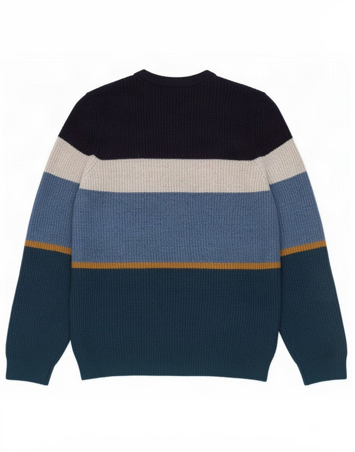 Marks & Spencer Mens Crew Neck Jumper Sweater Large Multicoloured
