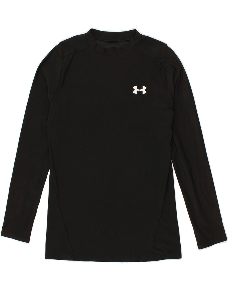 UNDER ARMOUR Boys Heat Gear Top Long Sleeve 6-7 Years Large Black | Vintage Under Armour | Thrift | Second-Hand Under Armour | Used Clothing | Messina Hembry 