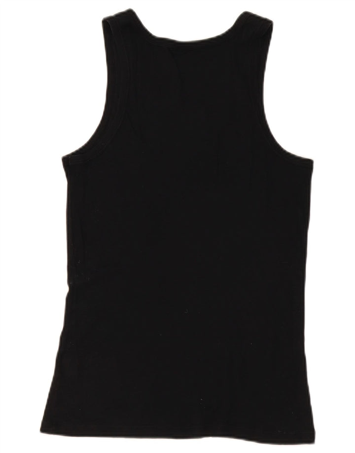 Hugo Boss Mens Vest Top XS Black Cotton