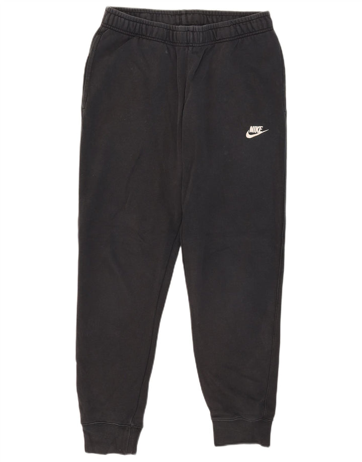 Nike Mens Tracksuit Trousers Joggers Medium Black Cotton