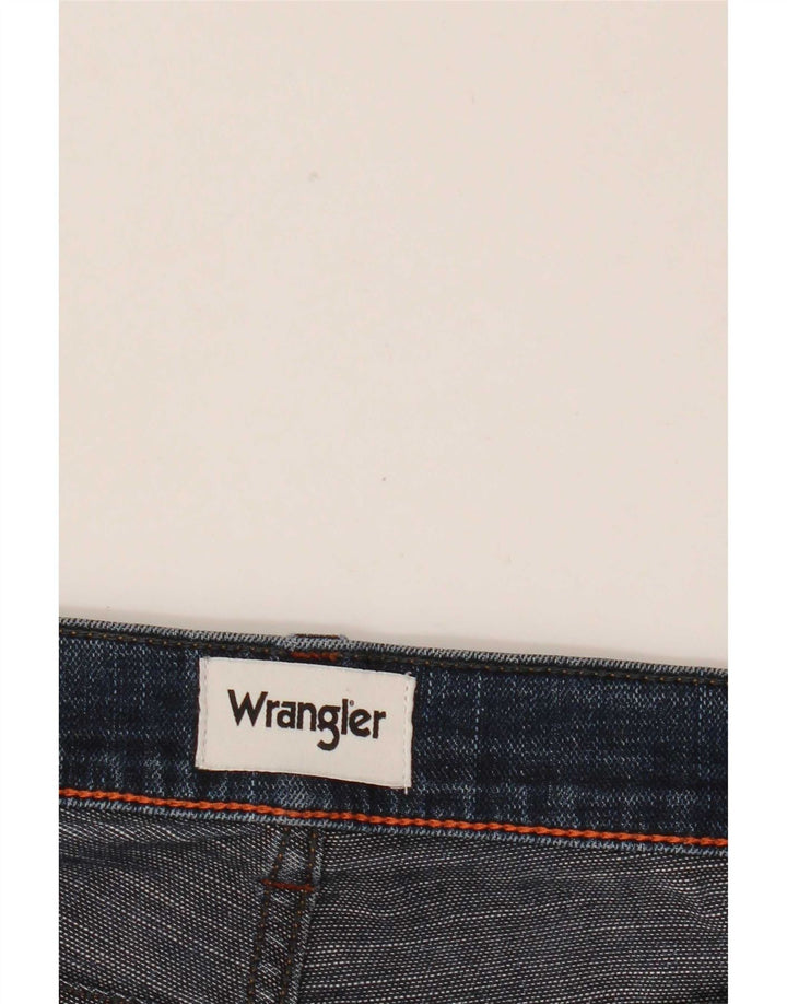 Wrangler Mens Slim Jeans W35 L29 Navy Blue
