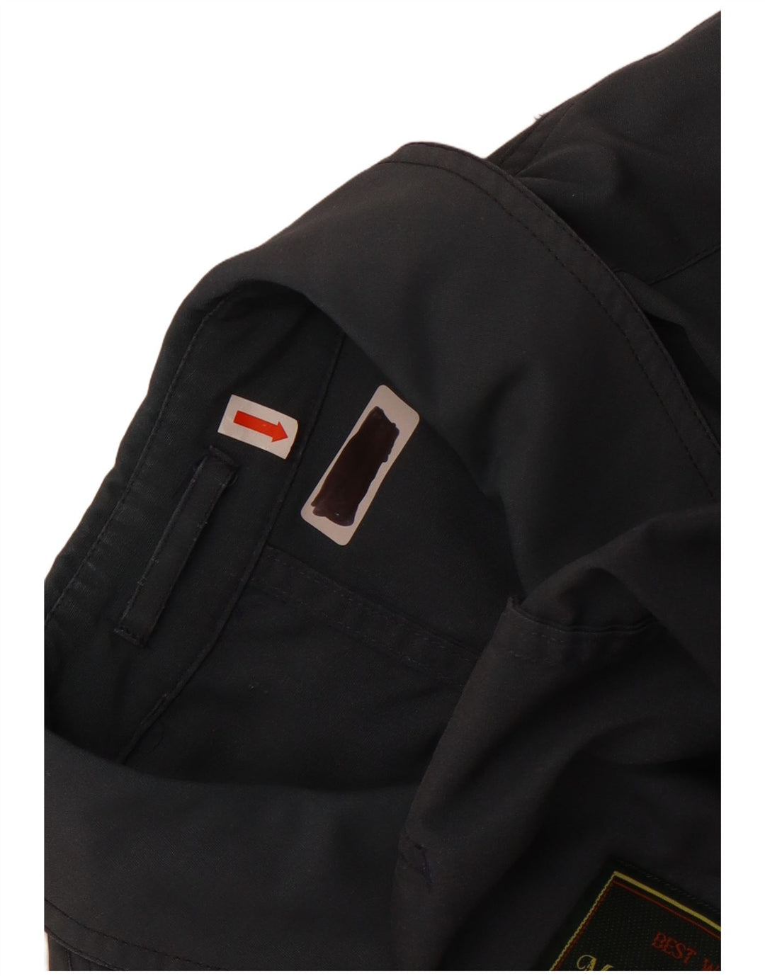 Maison Jacques Mens Bomber Jacket IT 52 XL Navy Blue Polyester