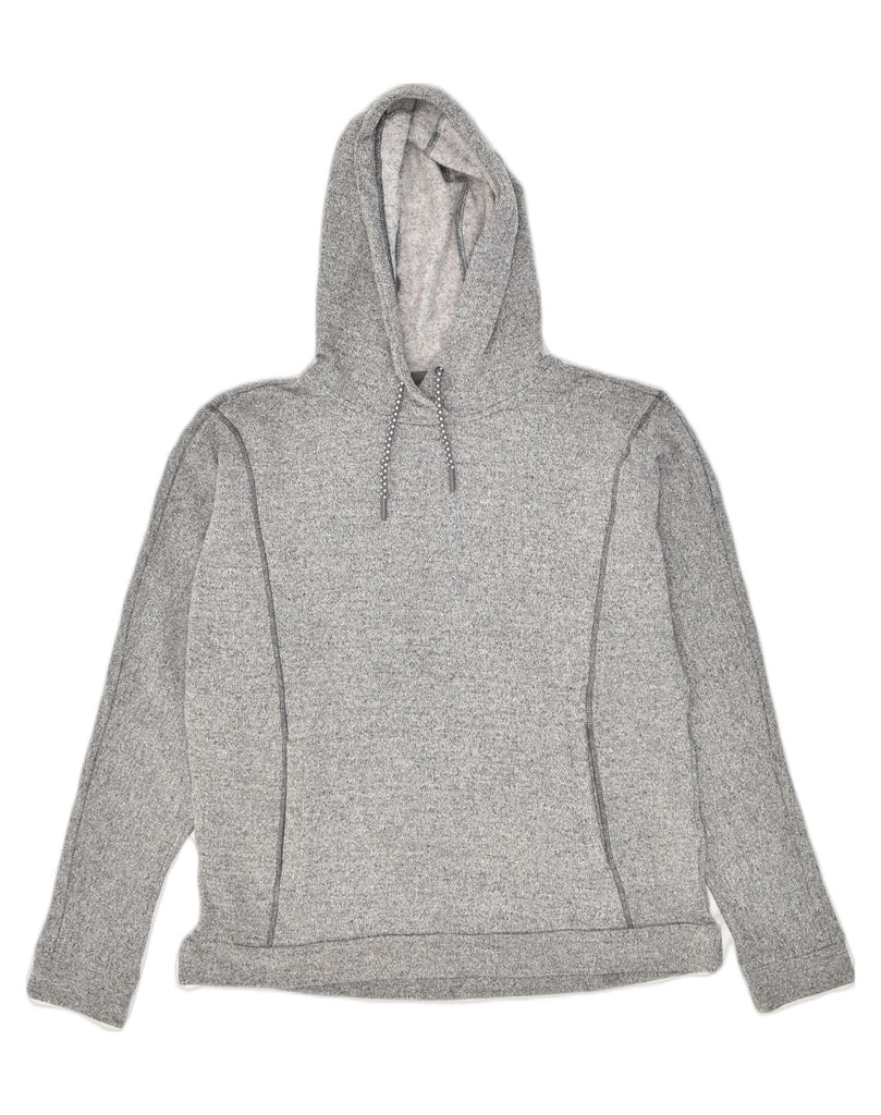 MOUNTAIN WAREHOUSE Womens Hoodie Jumper UK 12 Medium  Grey Cotton | Vintage Mountain Warehouse | Thrift | Second-Hand Mountain Warehouse | Used Clothing | Messina Hembry 