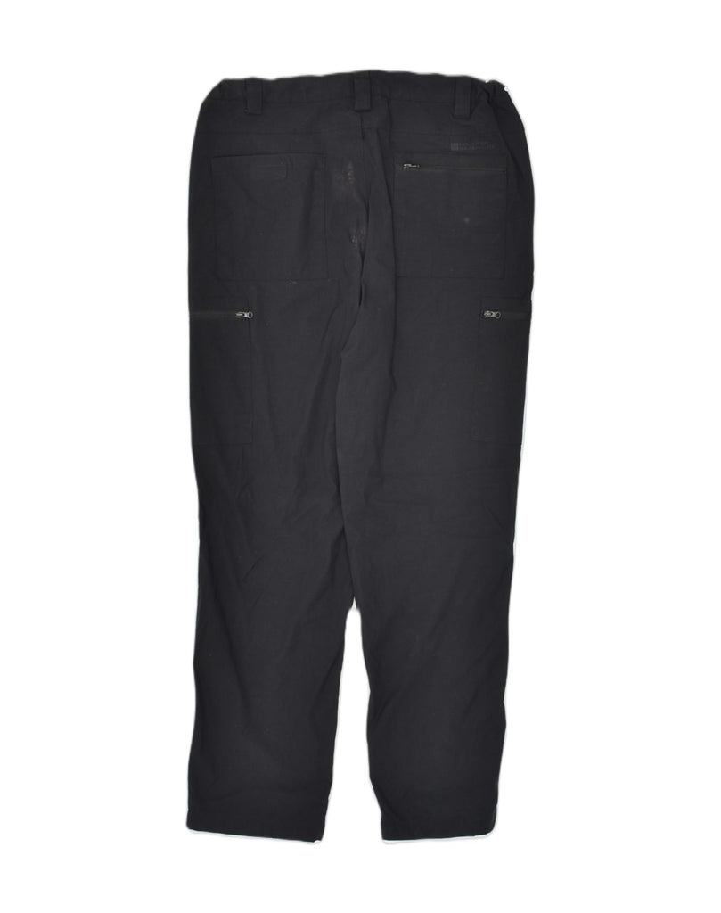 MOUNTAIN WAREHOUSE Mens Straight Windbreaker Trousers W30 L29 Black | Vintage Mountain Warehouse | Thrift | Second-Hand Mountain Warehouse | Used Clothing | Messina Hembry 