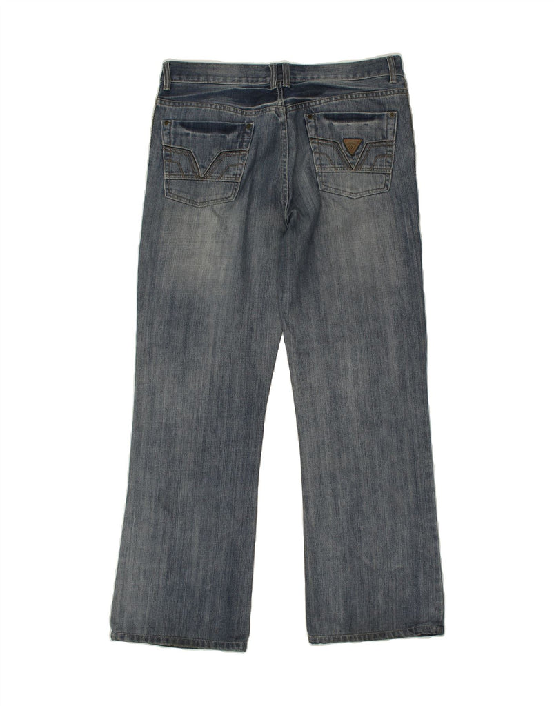 GUESS Mens Bootcut Jeans W34 L31 Blue Cotton Vintage Guess and Second-Hand Guess from Messina Hembry 