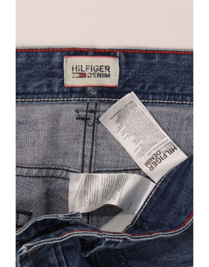 TOMMY HILFIGER Mens Slim Jeans W34 L34 Blue Cotton Vintage Tommy Hilfiger and Second-Hand Tommy Hilfiger from Messina Hembry 