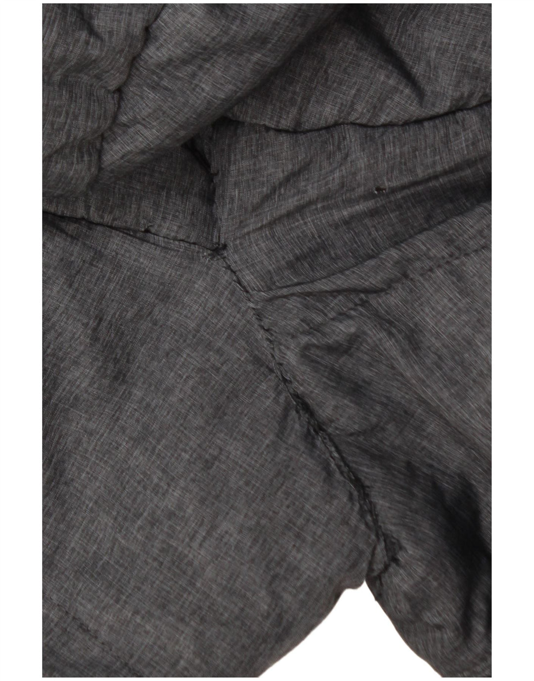 SUPERDRY Womens Hooded Padded Coat UK 14 Medium Grey Nylon