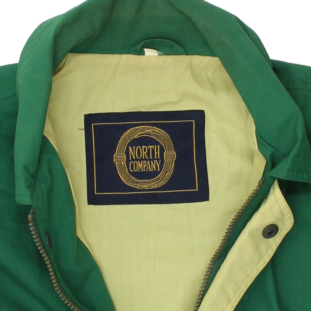 North Company Mens Green Collared Coat | Vintage Retro Designer Jacket VTG | Vintage Messina Hembry | Thrift | Second-Hand Messina Hembry | Used Clothing | Messina Hembry 