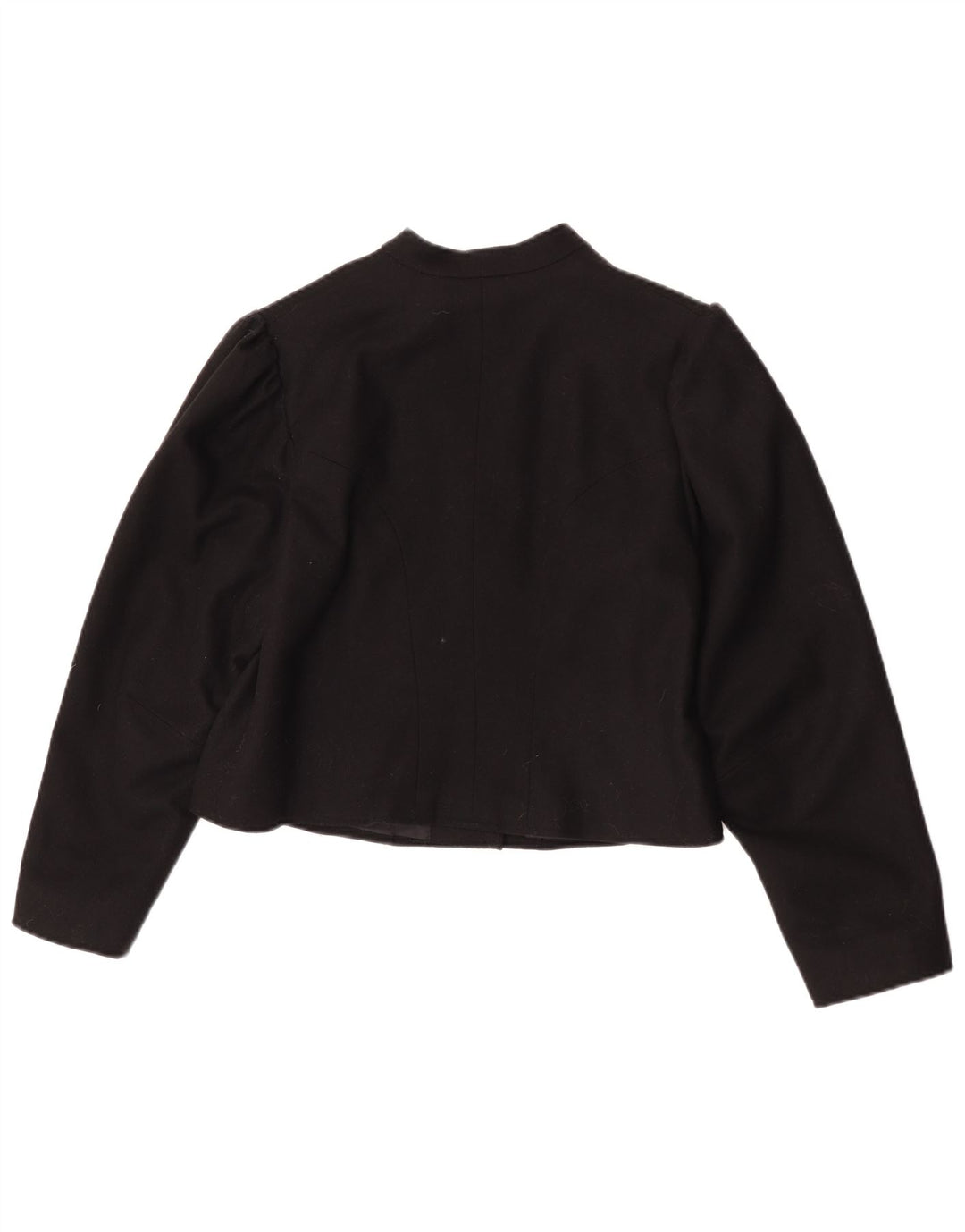 Vintage Womens Bolero Jacket UK 14 Medium Black